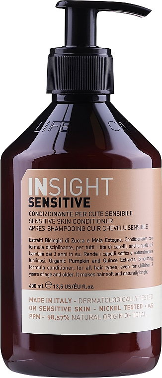 Odżywka do wrażliwej skóry głowy - Insight Sensitive Skin Conditioner — Zdjęcie N1
