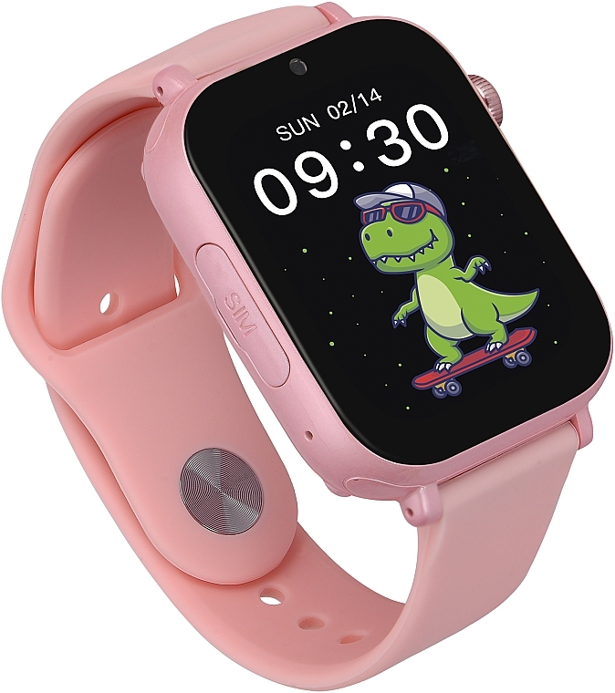 Smartwatch dla dzieci, różowy - Garett Smartwatch Kids N!ce Pro 4G — Zdjęcie N4