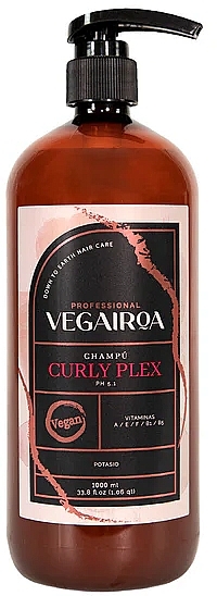 Szampon do włosów kręconych - Vegairoa Curly Plex Shampoo — Zdjęcie N2