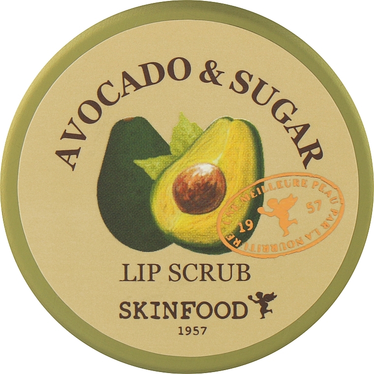 Wygładzający peeling do ust - Skinfood Avocado and Sugar Lip Scrub — Zdjęcie N1