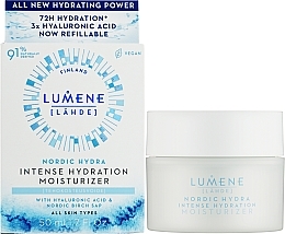 Intensywnie nawilżający krem do twarzy - Lumene Lahde [Spring Water] Intense Hydration 24 H Moisturizer — Zdjęcie N2