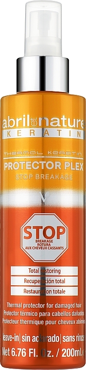 Aktywny spray termoochronny - Abril et Nature Thermal Keratin Protector Plex Stop Breakage — Zdjęcie N1