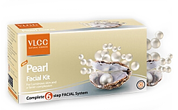 Kup Zestaw - VLCC Pearl Facial Kit (cream/10g + powder/7g + mask/10g + lotion/10g)