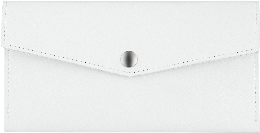 Biała torebka-kopertówka - MAKEUP Envelope Wallet White — Zdjęcie N1