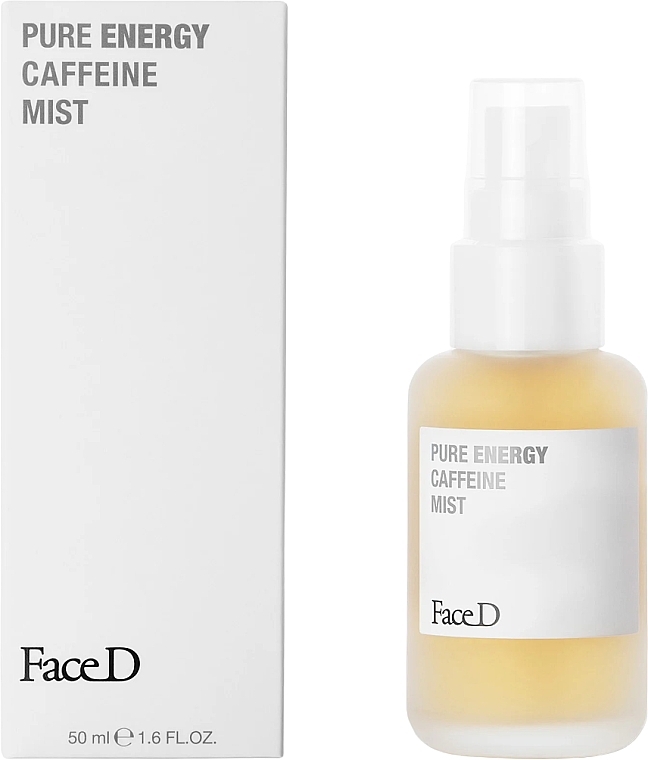 Mgiełka do twarzy z kofeiną - FaceD Pure Energy Caffeine Mist — Zdjęcie N1