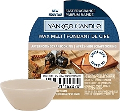 Wosk zapachowy - Yankee Candle Wax Melt Afternoon Scrapbooking — Zdjęcie N1