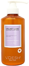 Relaksujący krem do rąk i ciała Lawenda - Voesh Velvet Lux Vegan Hand & Body Creme Lavender Relieve — Zdjęcie N2