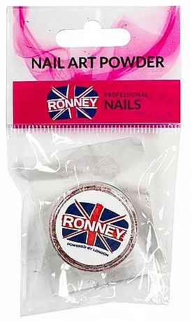 Pyłek do paznokci - Ronney Professional Nail Art Powder Glitter — Zdjęcie N1