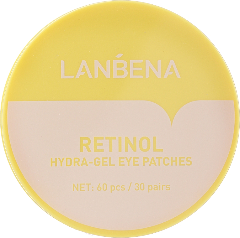 Hydrożelowe płatki pod oczy z kolagenem i retinolem - Lanbena Retinol Collagen Hydra-Gel Eye Patch — Zdjęcie N2