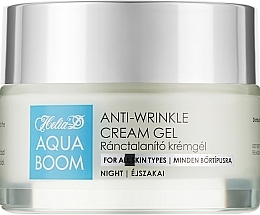 Kup Przeciwzmarszczkowy krem-żel ​​do twarzy na noc - Helia-D Aquaboom Anti-Wrinkle Cream-Gel