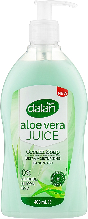 Mydło w płynie Aloe Vera Juice Extract - Dalan Cream Soap Aloe Vera