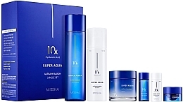 Zestaw, 6 produktów - Missha Super Aqua Ultra Hyalron Set — Zdjęcie N1