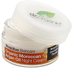 Kup Krem do ciała na noc z organicznym olejem arganowym - Dr Organic Bioactive Skincare Organic Moroccan Argan Oil Night Cream