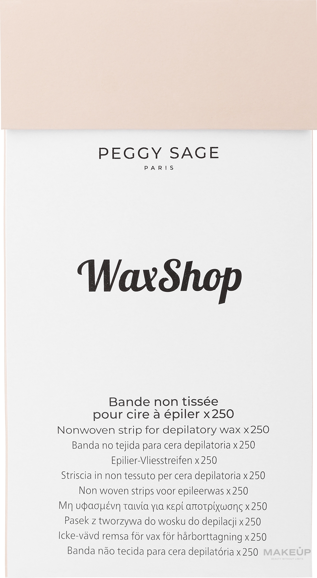 Paski do depilacji - Peggy Sage  — Zdjęcie 250 szt.