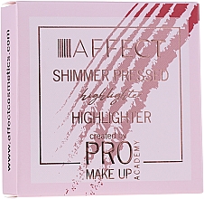 Rozświetlacz do twarzy - Affect Cosmetics Pro Make Up Academy Shimmer Highlighter — Zdjęcie N1