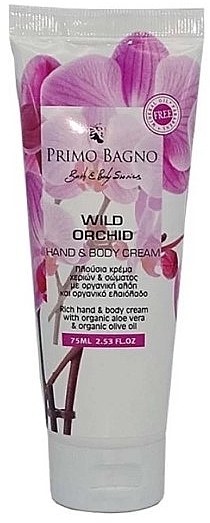 Krem do rąk i ciała Dzika Orchidea - Primo Bagno Wild Orchid Hand & Body Cream — Zdjęcie N1