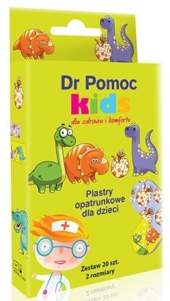 Plastry opatrunkowe dla dzieci - Dr Pomoc Kids Patch — Zdjęcie N1