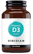 Kup Witamina D3 w kapsułkach - Viridian Vitamin D3 2000IU