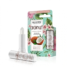 PRZECENA! Balsam do ust z olejem kokosowym - Revers Cosmetics Lip Balm Coconut * — Zdjęcie N1