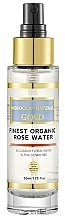 Bezalkoholowy nawilżający tonik do twarzy z aloesem - Moroccan Natural Gold Finest Organic Rose Water  — Zdjęcie N1