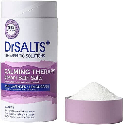 Sól do kąpieli - Dr Salts+ Therapeutic Solutions Calming Therapy Epsom Bath Salts (w tubce) — Zdjęcie N1