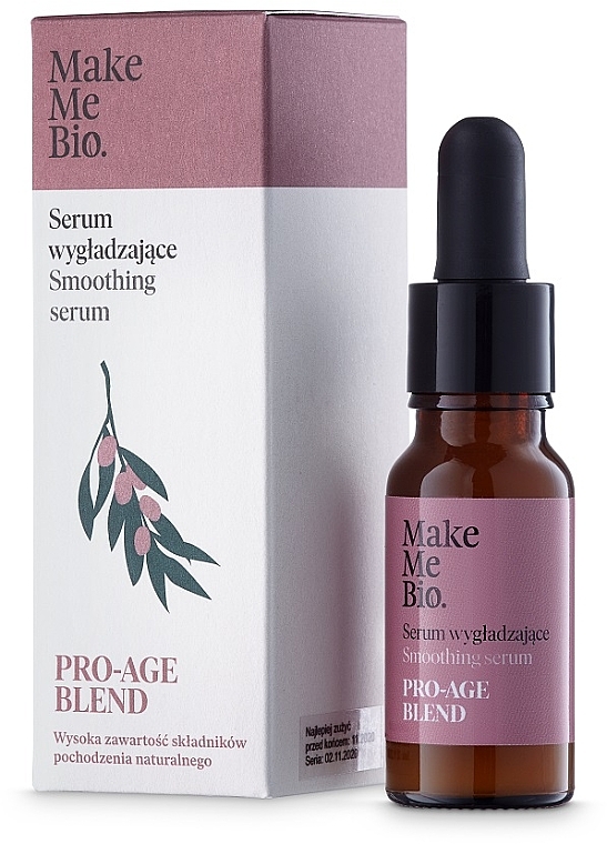 Przeciwzmarszczkowe serum do twarzy na dzień i na noc - Make Me Bio Anti-Aging Day/Night Serum