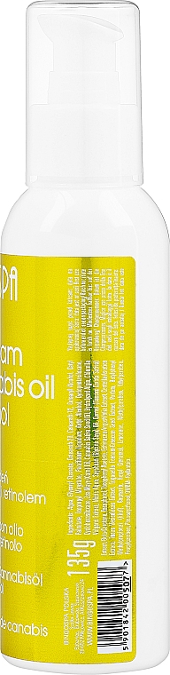 Krem na dzień z olejem konopnym i retinolem - BingoSpa Day Cream With Cannabis Oil Retinol And Zea Mays — Zdjęcie N2
