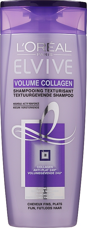 Paris Elseve Shampoo Volume Collagene - nadający objętość włosom Makeup.pl