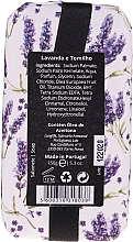 Mydło naturalne Lawenda i tymianek - Essencias De Portugal Natura Lavander&Thyme Soap — Zdjęcie N2