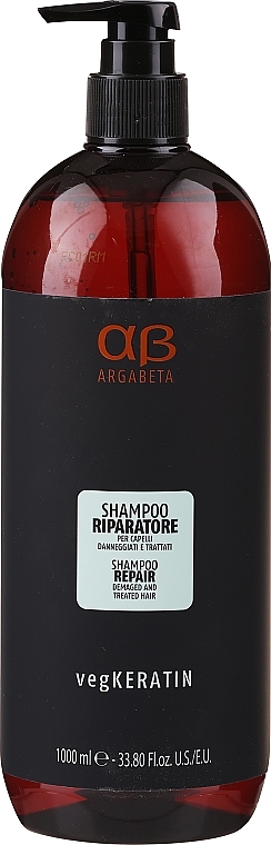 PRZECENA! Naprawczy szampon do włosów - Dikson Argabeta Repair Shampoo * — Zdjęcie N1