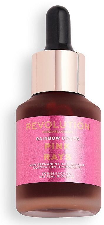 Tonująca farba do włosów - Makeup Revolution Rainbow Drops