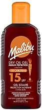 Suchy olejek w żelu - Malibu Dry Oil Gel SPF15 With Beta Carotene — Zdjęcie N1