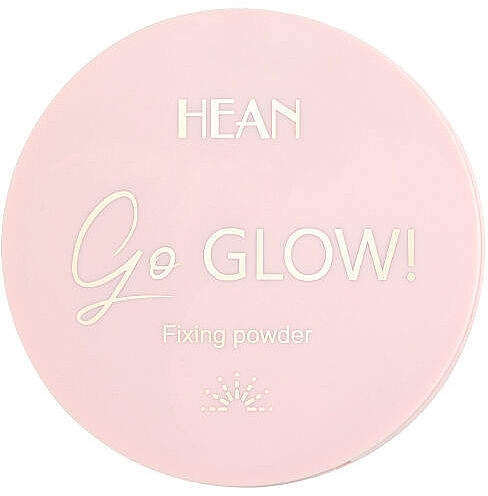 Puder utrwalający do twarzy - Hean Go Glow! Fixing Powder — Zdjęcie N2