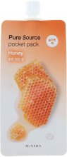 Kup Odżywcza maseczka na noc z ekstraktem z miodu - Missha Pure Source Pocket Pack Honey