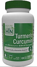 Kup Suplement diety Kurkumina - Health Thru Nutrition Turmeric Curcumin 500 Mg