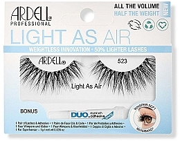 Sztuczne rzęsy z klejem - Ardell False Lashes Light As Air 523 1 Pair + Lash Glue — Zdjęcie N1