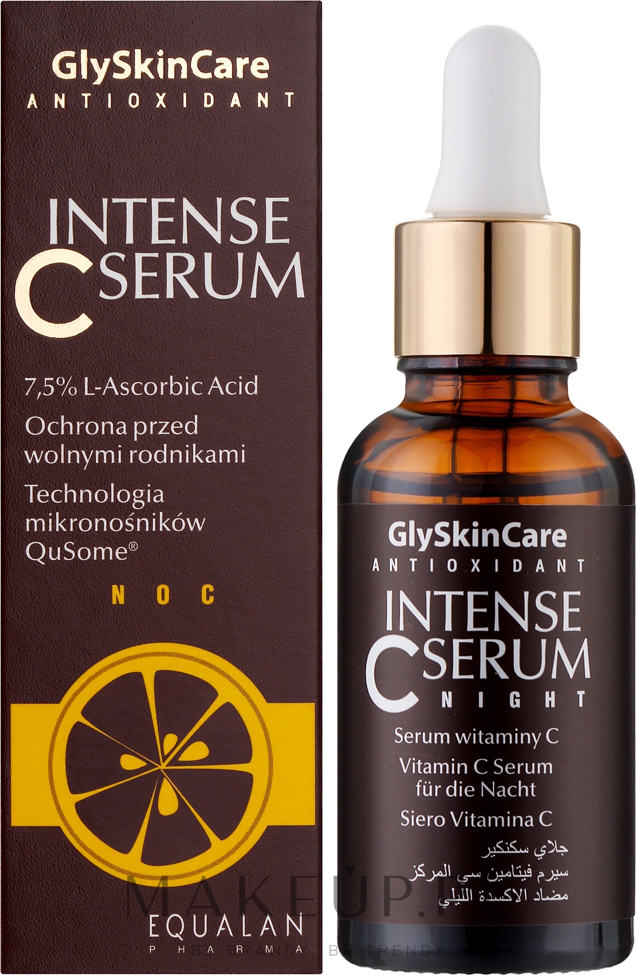 Antyoksydacyjne serum z witaminą C - GlySkinCare Intense Vitamin C Serum — Zdjęcie 30 ml