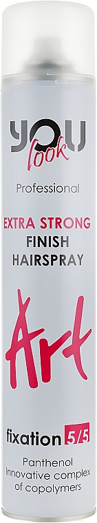 Lakier o bardzo mocnym utrwaleniu - You Look Professional Art Extra Strong Finish Hairspray — Zdjęcie N1