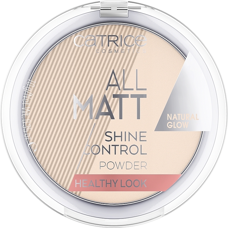 Puder do twarzy - Catrice All Matt Shine Control Powder Healthy Look — Zdjęcie N1