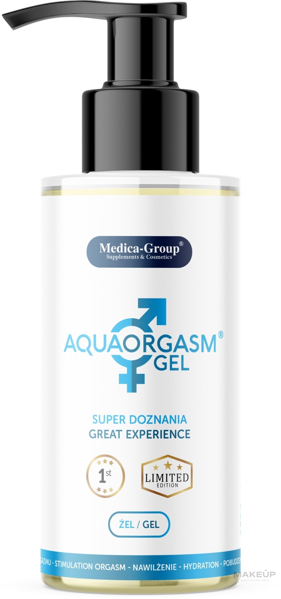 Medica-Group Aqua Orgasm Gel - Żel poślizgowy pobudzający doznania |  Makeup.pl