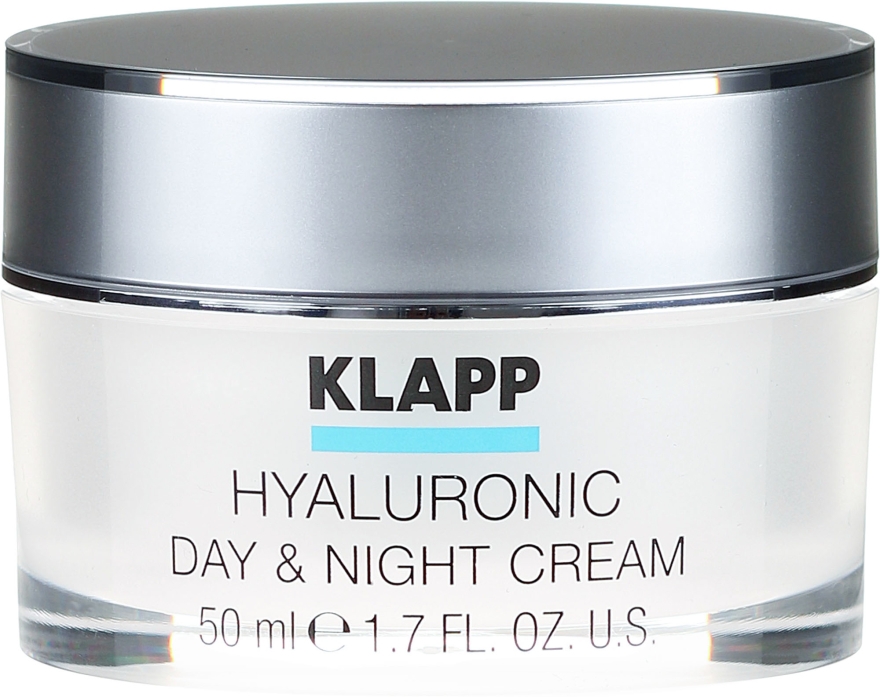 Hialuronowy krem do twarzy na dzień i noc - Klapp Hyaluronic Day & Night Cream — Zdjęcie N2
