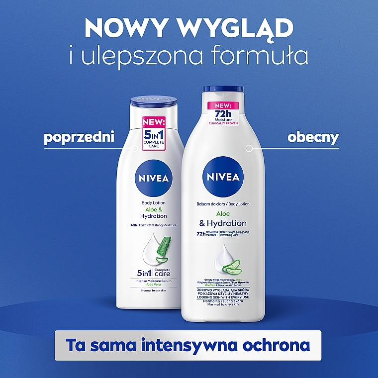 Nawilżający balsam do ciała z aloesem - NIVEA Aloe Hydration Body Lotion — Zdjęcie N4