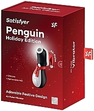 Próżniowy stymulator łechtaczki - Satisfyer Penguin Holiday Edition — Zdjęcie N1