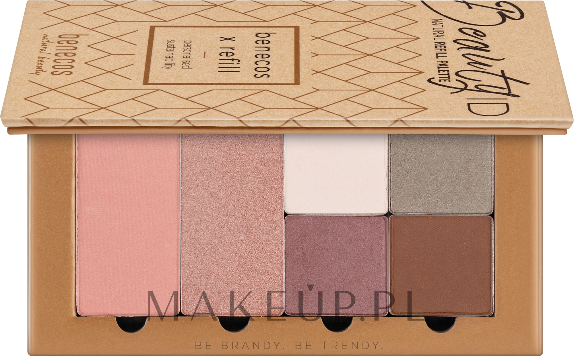 Paleta do makijażu - Benecos Beauty ID Marrakesch Natural Refill Palette (wymienny wkład) — Zdjęcie 12 g