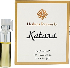 PREZENT! Hrabina Rzewuska Katara - Perfumy w olejku (mini) — Zdjęcie N1