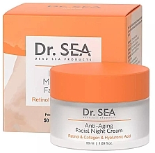 Kup Przeciwstarzeniowy krem na noc do twarzy - Dr. Sea Anti-Aging Facial Night Cream