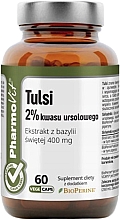 Suplement diety Tulsi 2%, 60 szt. - Pharmovit Clean Label — Zdjęcie N1