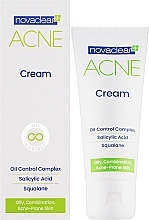 Matujący krem do twarzy - Novaclear Acne Cream — Zdjęcie N2