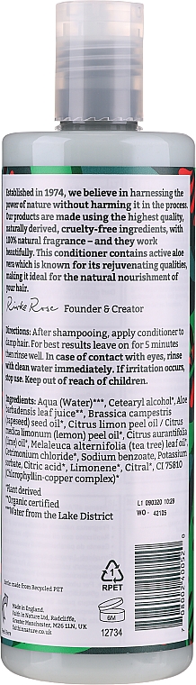 Odżywka do włosów normalnych i suchych Aloe vera - Faith In Nature Aloe Vera Conditioner — Zdjęcie N2