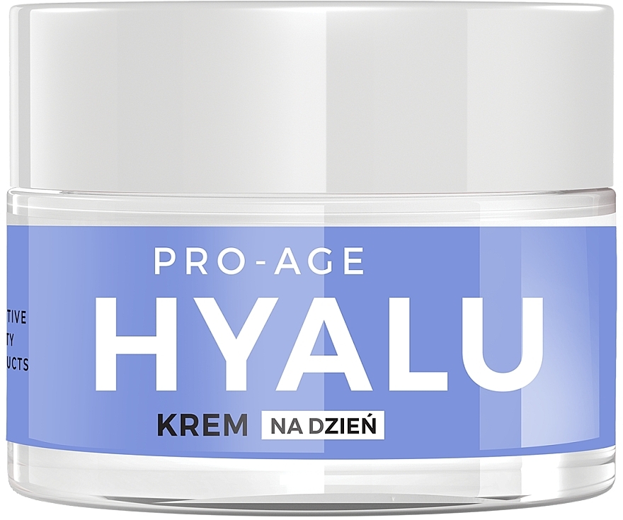 Wygładzający krem przeciwzmarszczkowy Intensywne nawilżenie - AA Cosmetics Hyalu Pro-Age — Zdjęcie N3